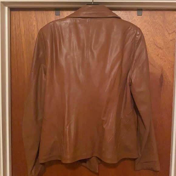 Authentic Elie Tahari Leather Jacket - Picture 2 of 8